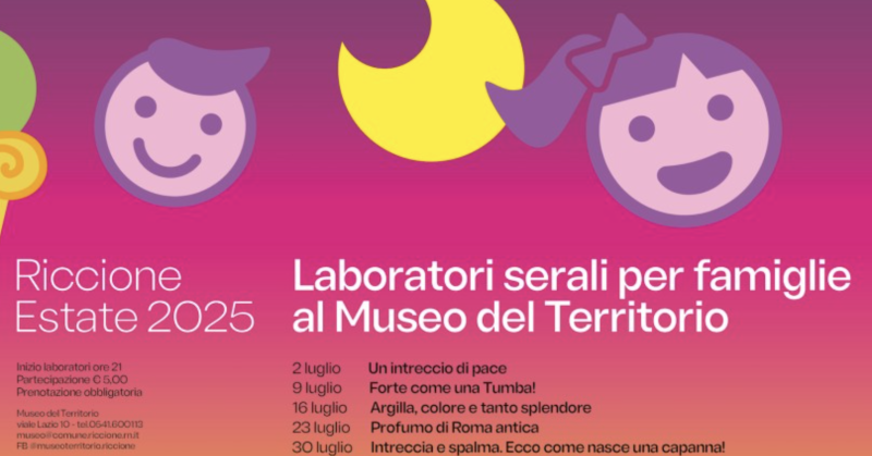 I laboratori serali per le famiglie